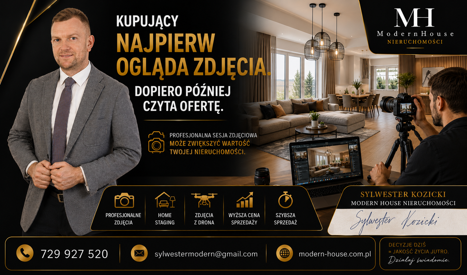 Jak zrobić zdjęcia mieszkania